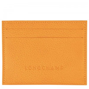 Apricot Orange Men's Longchamp Le Foulonné Cardholders | OWICY-0891