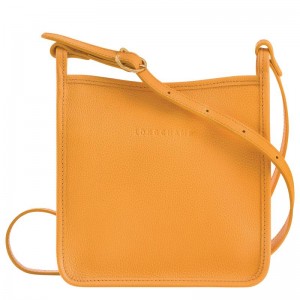 Apricot Orange Women's Longchamp Le Foulonné S Crossbody Bags | BROJA-1762