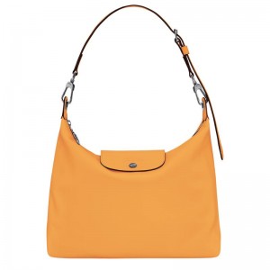 Apricot Orange Women's Longchamp Le Pliage Xtra M Hobo Bags | CXUMP-0358