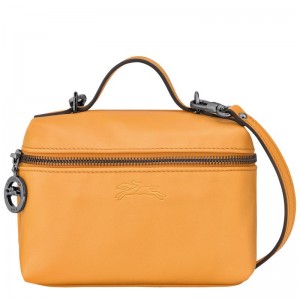 Apricot Orange Women's Longchamp Le Pliage Xtra XS Vanity Crossbody Bags | RAVNO-5821