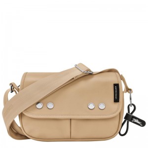 Beige Women's Longchamp Très Paris S Crossbody Bags | NAGIP-1870