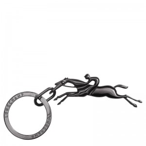 Black Men's Longchamp Cavalier Key Rings | UCFEH-2938