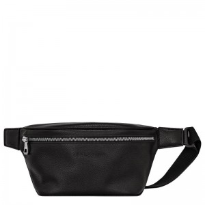 Black Men's Longchamp Le Foulonné M Belt Bags | CWIKF-8619