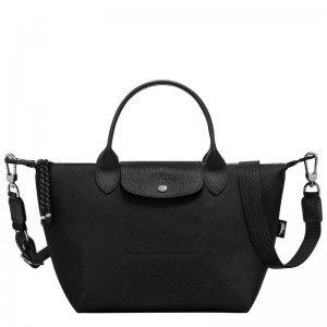 Black Men's Longchamp Le Pliage Energy S Handbags | VWENH-9513