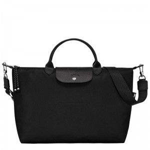 Black Men's Longchamp Le Pliage Energy XL Handbags | VOZDI-2184