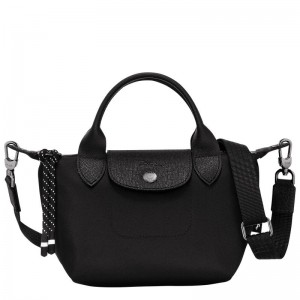 Black Men's Longchamp Le Pliage Energy XS Handbags | YBRVC-6328