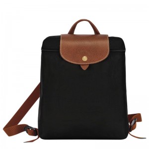 Black Men's Longchamp Le Pliage Original M Backpacks | VSGIQ-9723