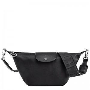 Black Men's Longchamp Le Pliage Xtra XS Crossbody Bags | LOCRD-7603