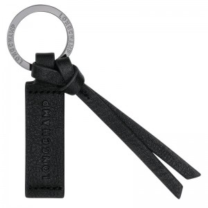 Black Women's Longchamp 3D Key Rings | FHDEL-8047