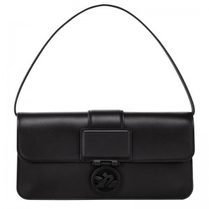 Black Women's Longchamp Box-Trot M Shoulder bag Shoulder Bags | MUOVI-1926