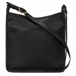 Black Women's Longchamp Le Foulonné M Crossbody Bags | VOBTZ-7346