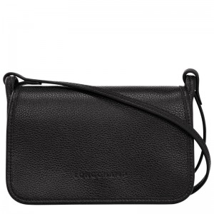 Black Women's Longchamp Le Foulonné XS Clutch Purse | MGYWA-0379