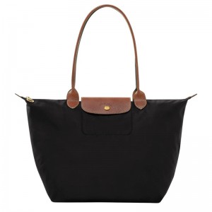 Black Women's Longchamp Le Pliage Original L Tote Bag | DQAMJ-3752