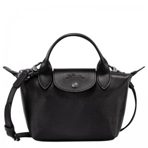 Black Women's Longchamp Le Pliage Xtra XS Handbags | LIKHC-6874