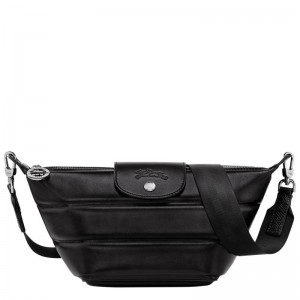 Black Women's Longchamp Le Pliage Xtra XS Crossbody Bags | BDHZT-0342