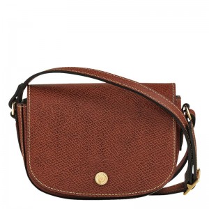 Brown Women's Longchamp Épure XS Crossbody Bags | DYPQO-4930