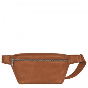 Caramel Brown Men's Longchamp Le Foulonné M Belt Bags | LDWHP-2487