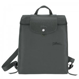 Graphite Grey Men's Longchamp Le Pliage Green M Backpacks | CARVD-3640