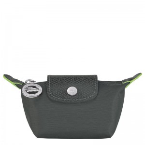 Graphite Grey Women's Longchamp Le Pliage Green Coin Purses | SUMFR-7508