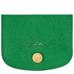 Green Men's Longchamp Épure Cardholders | CYFIX-6241