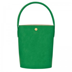 Green Women's Longchamp Épure S Bucket Bag | RXMOA-5864