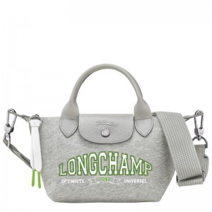 Grey Women's Longchamp Le Pliage Collection XS Handbags | KHVFY-1079