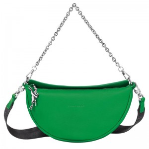 Lawn Green Women's Longchamp Smile S Crossbody Bags | NWREC-8632