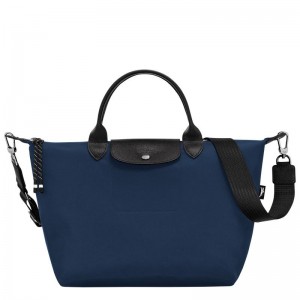 Navy Men's Longchamp Le Pliage Energy L Handbags | YTPIC-6587