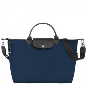 Navy Women's Longchamp Le Pliage Energy XL Handbags | MQYFS-5473