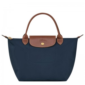 Navy Women's Longchamp Le Pliage Original S Handbags | HMBKE-0382