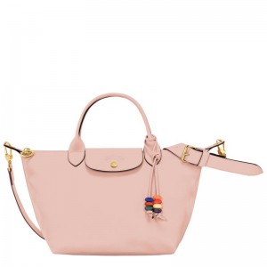 Nude Pink Women's Longchamp Le Pliage Xtra S Handbags | XARJW-8932