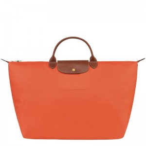 Orange Women's Longchamp Le Pliage Original S Travel Bags | QEZKU-6241