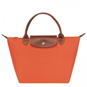 Orange Women's Longchamp Le Pliage Original S Handbags | XWCYE-3215