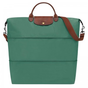 Sage Green Women's Longchamp Le Pliage Original expandable Travel Bags | LZTCK-7653