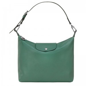 Sage Green Women's Longchamp Le Pliage Xtra M Hobo Bags | HNQID-0592