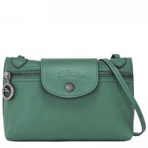 Sage Green Women's Longchamp Le Pliage Xtra XS Crossbody Bags | MHIOC-1463