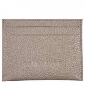 Turtledove Grey Men's Longchamp Le Foulonné Cardholders | PSMGI-3184