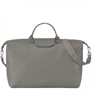 Turtledove Grey Men's Longchamp Le Pliage Xtra S Travel Bags | AHFSP-7840