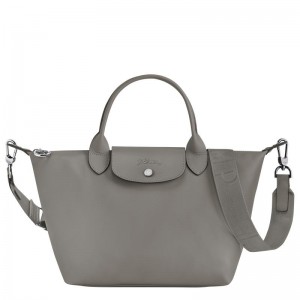 Turtledove Grey Women's Longchamp Le Pliage Xtra S Handbags | ORENI-4971