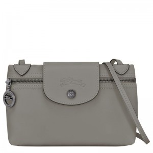 Turtledove Grey Women's Longchamp Le Pliage Xtra XS Crossbody Bags | TZQKE-7136