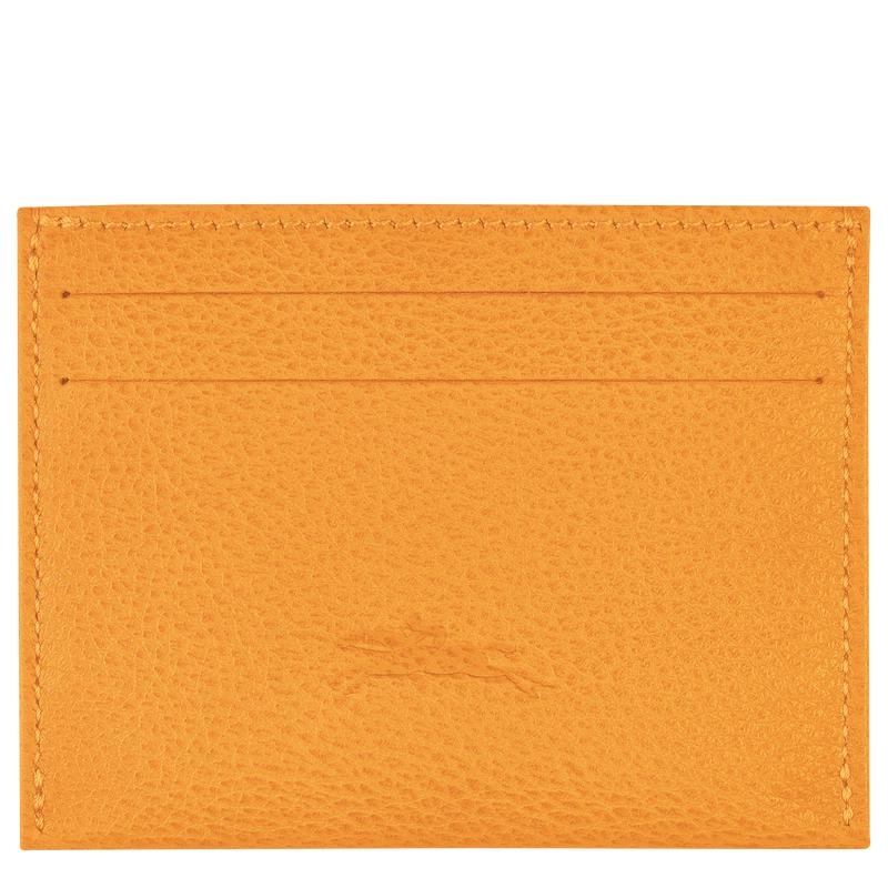 Apricot Orange Men's Longchamp Le Foulonné Cardholders | OWICY-0891