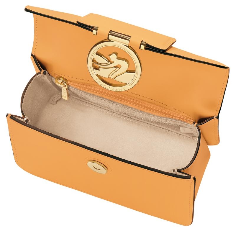 Apricot Orange Women's Longchamp Box-Trot XS Crossbody Bags | FLPIQ-5412