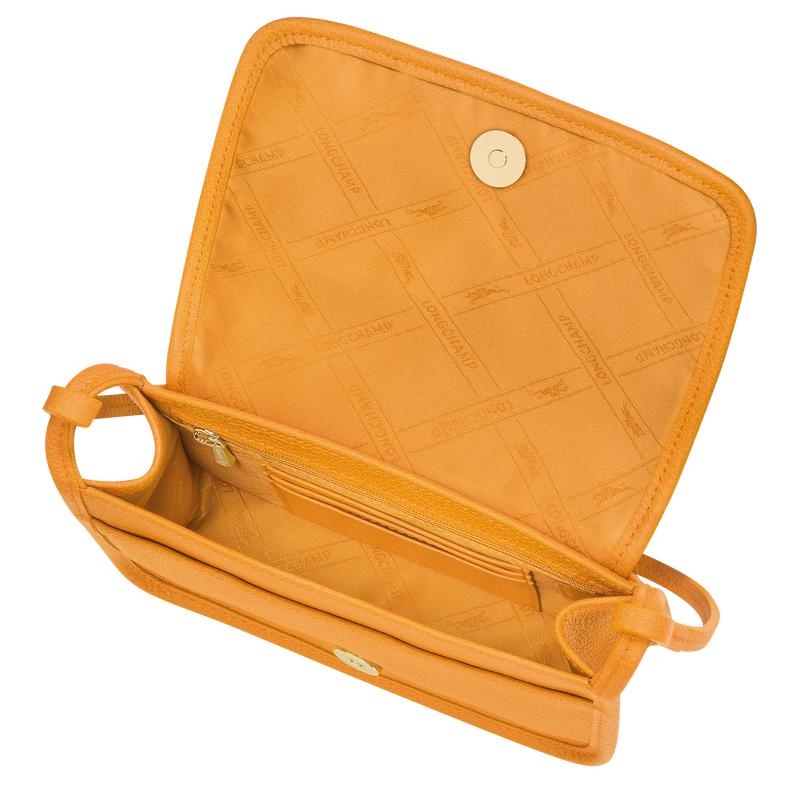 Apricot Orange Women's Longchamp Le Foulonné XS Clutch Purse | RALME-4915