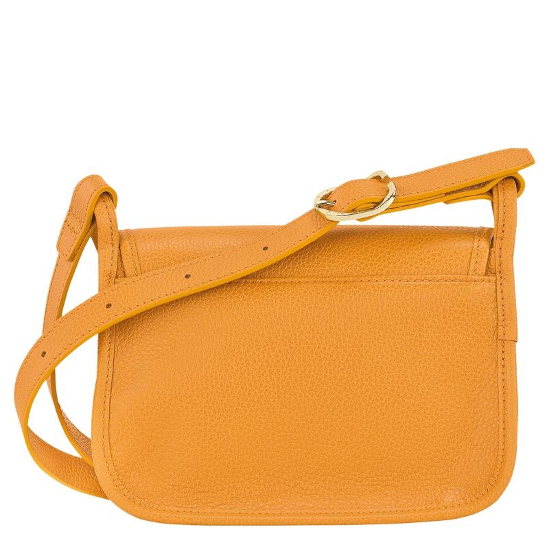 Apricot Orange Women's Longchamp Le Foulonné S Crossbody Bags | ZJFMC-8793