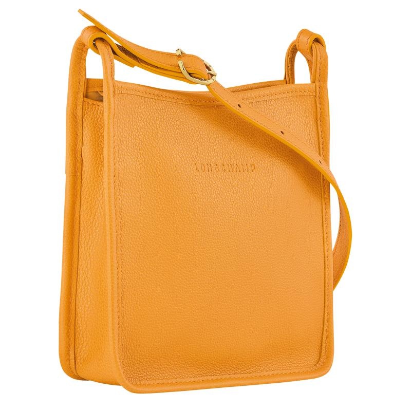 Apricot Orange Women's Longchamp Le Foulonné S Crossbody Bags | BROJA-1762