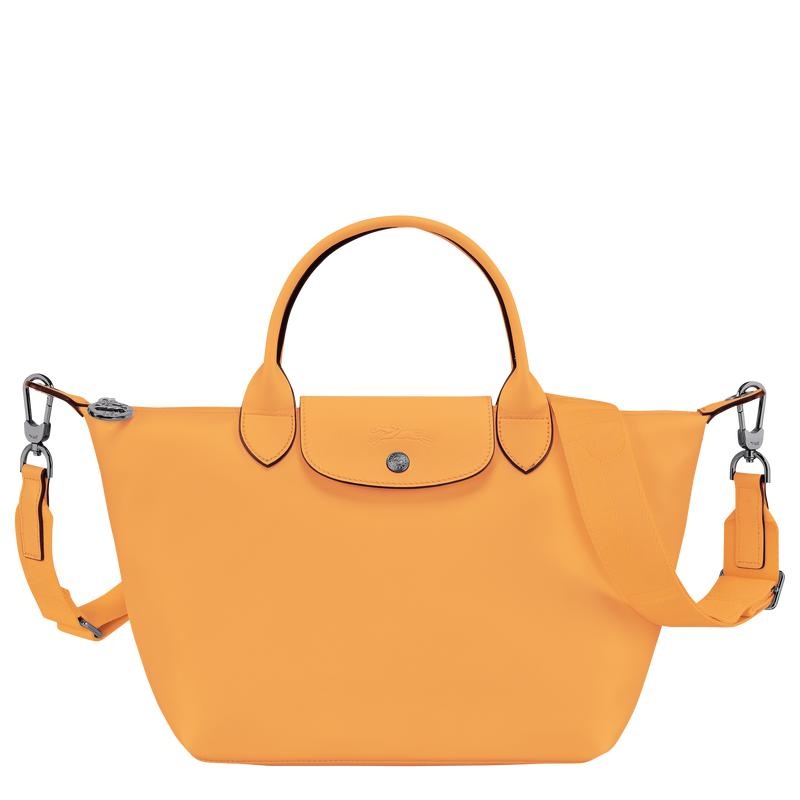 Apricot Orange Women\'s Longchamp Le Pliage Xtra S Handbags | NTCWK-8239