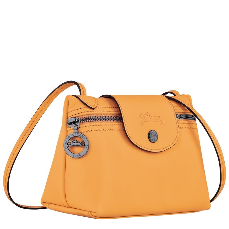 Apricot Orange Women's Longchamp Le Pliage Xtra XS Crossbody Bags | PDIRQ-5280