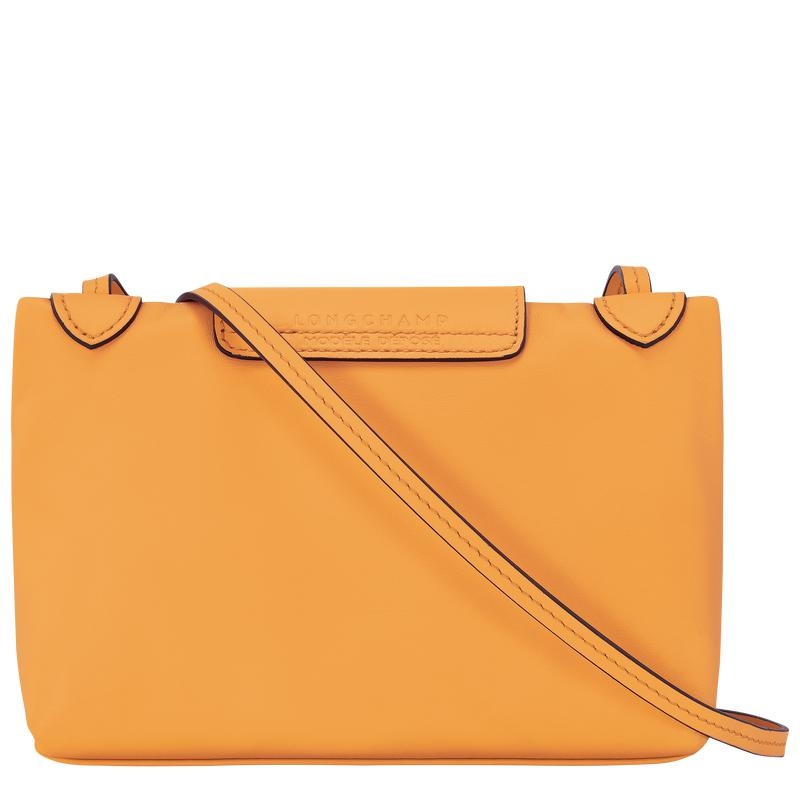 Apricot Orange Women's Longchamp Le Pliage Xtra XS Crossbody Bags | PDIRQ-5280