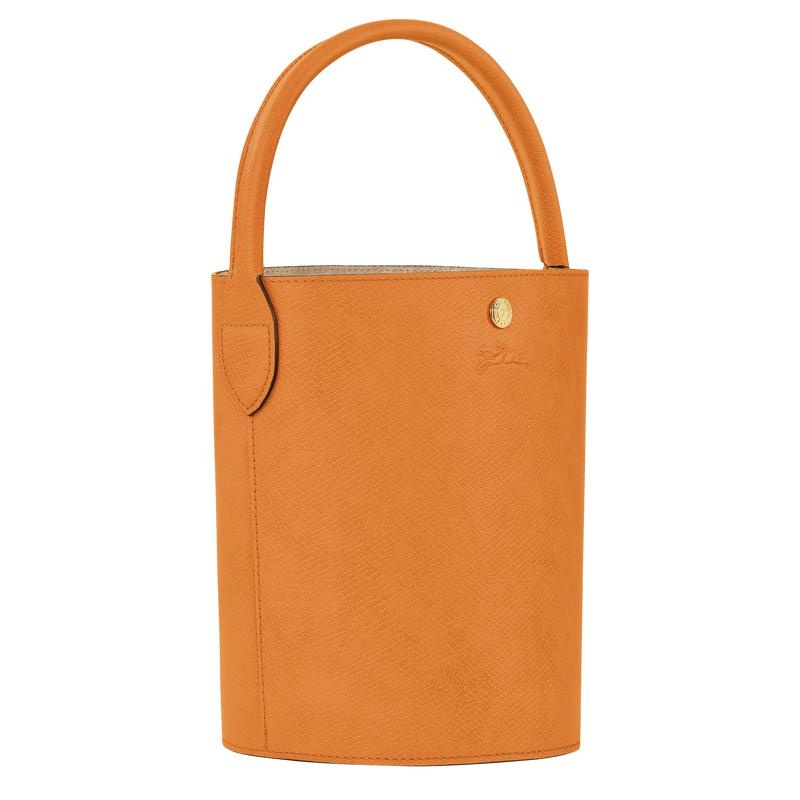 Apricot Orange Women's Longchamp Épure S Bucket Bag | SQXZE-6782