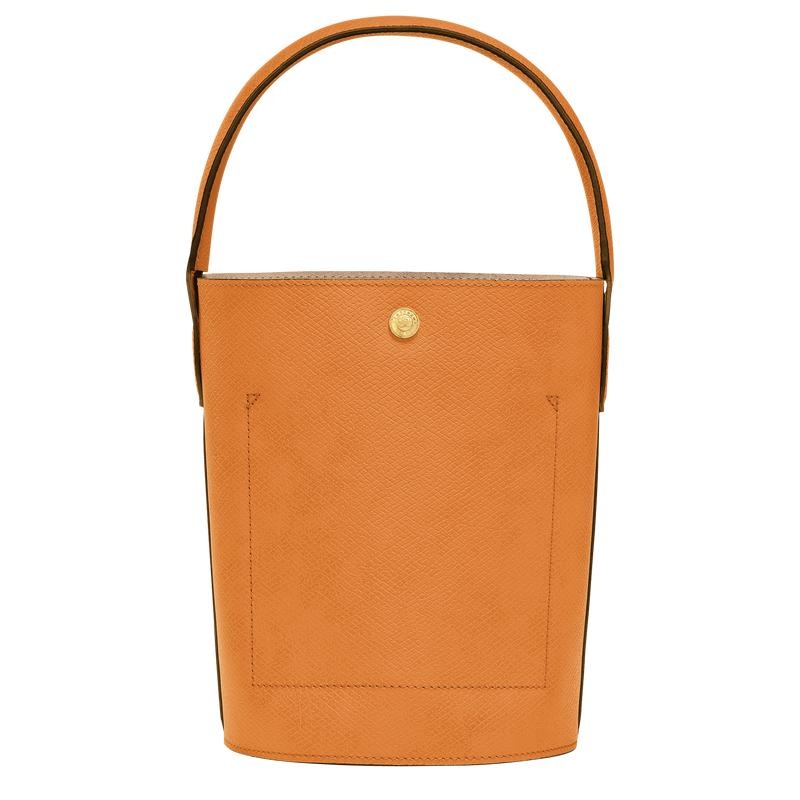 Apricot Orange Women's Longchamp Épure S Bucket Bag | SQXZE-6782